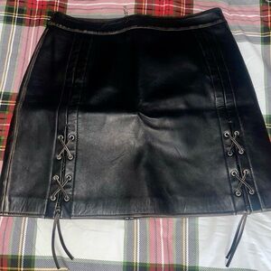 Hugo Boss Leathet Skirt NEW